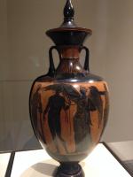 Panathenaic Amphora with Nike (Victory)