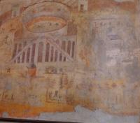 Fresco with Pompeii Amphitheatre Riot