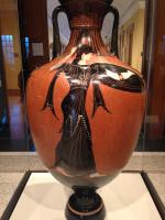 Panathenaic Amphora with Apobates Race