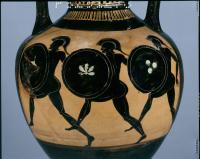 Panathenaic Amphora with Hoplite Race