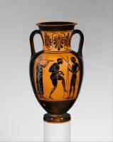 Neck Amphora with Athletes