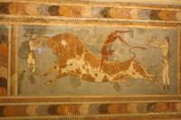 Fresco with Bull Jumping